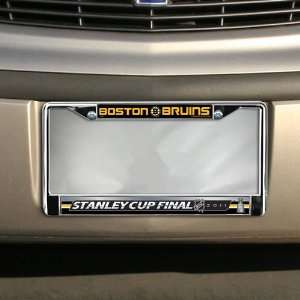  Boston Bruins 2011 NHL Stanley Cup Final Chrome License 