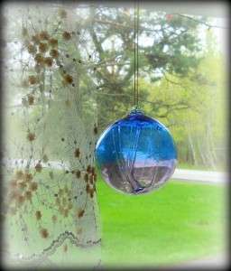 Ole English Salem Large Witch Ball,Wicca,pagan,spell  