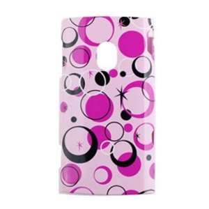  Sony Ericsson Xperia SEX10 Colorful Circles on Pink Hard 