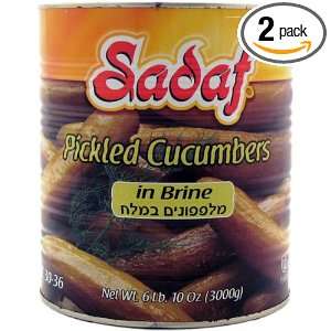 Sadaf Pickle Baby Israel, 99 Ounce (Pack Grocery & Gourmet Food