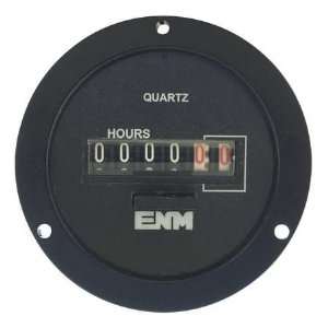  ENM T55A2B Hour Meter,9999.99Hrs,120VAC,Resettable