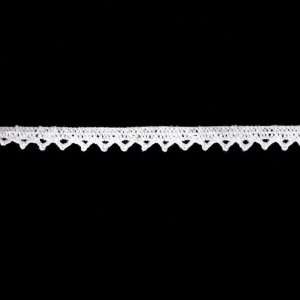 Riley Blake Sew Together 1/4 Crocheted Lace Trim White Fabric By The 