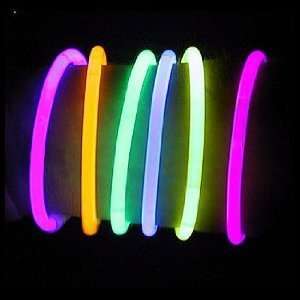  100 8 Glow Light Stick Glowstick Party Fun Bracelets 