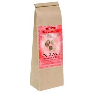 Numi Tea Red Carnation, Flowering Loose Tea, 8 Ounce Bag  