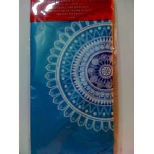  Book Cover Turquoise with Circle Pattern (Can Fit Books or Binders 