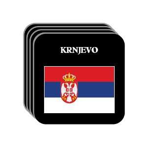  Serbia   KRNJEVO Set of 4 Mini Mousepad Coasters 