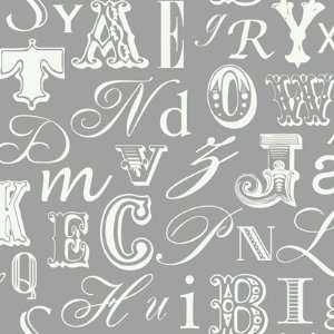  Word Play Gray Wallpaper in Risky Business II