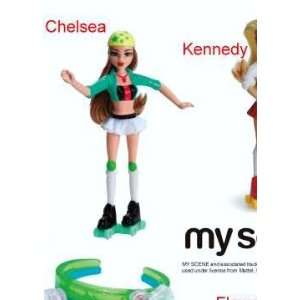 McDonalds Happy Meal Mattel My Scene Chelsea Fashion Doll w/Skates Toy 