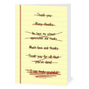  Thank You Greeting Cards   Scribbled Gratitude By Magnolia 