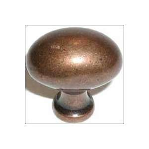  Tuscany Worden knob 1 1/4 in Antique Copper (Top Knobs 