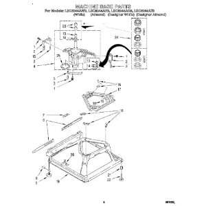  Whirlpool Part Number  388492 For Model #  LSC6244AZ0 