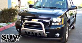 2007 2011 CHEVY TAHOE STAINLESS STEEL A BULL BAR GRILLE GUARD  