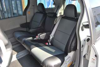 TOYOTA SIENNA 2011 LEATHER LIKE FIT SEAT COVER  