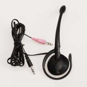  3.5mm Headphone Headset Microphone with Clip for PC 