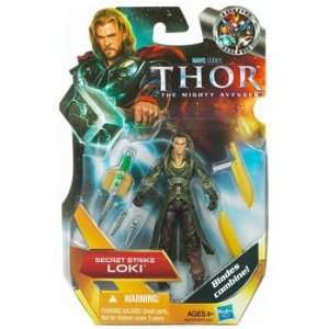  Thor Action Figure Secret Strike Loki Toys & Games