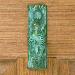  Woodpecker Door Knocker   Bright Verde