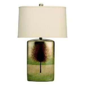  Woodlands Hand Painted Porcelain Table Lamp