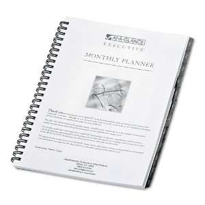  KC AAG Executive Recycled Monthly Planner Refill, 6 7/8 x 