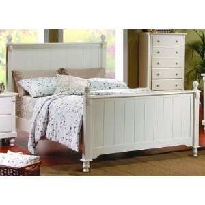  Woodbridge Home Designs 875 875 Series Panel Bed in White 
