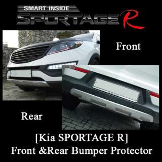 KIA SPORTAGE R] Front & Rear DIFFUSER Pad Cover / Bumper Protector 