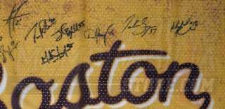   Bruins Team Signed Fenway Park Hung Winter Classic Banner  