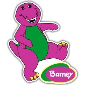  Barney the Dinosaur children decor sticker 5 x 4 