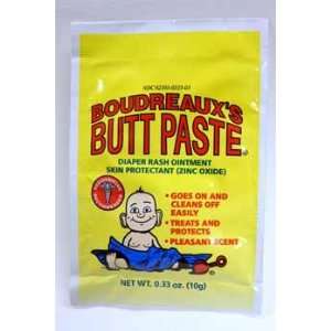  Boudreauxs Butt Paste Diaper Rash Ointment packet Case 
