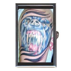  TATTOO HORROR DOG ATTACK PUNK Coin, Mint or Pill Box Made 