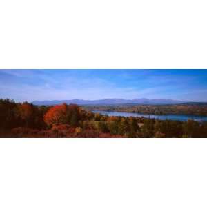 River Passing Through a Forest, Hudson River Valley, Hudson River, New 