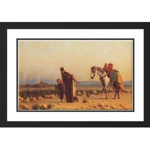 Boulanger, Gustave Clarence Rodolphe 40x28 Framed and Double Matted 