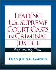   Key Terms, (0135131820), Dean J. Champion, Textbooks   