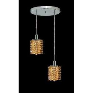  Elegant Lighting 1282D R P LT/SS chandelier