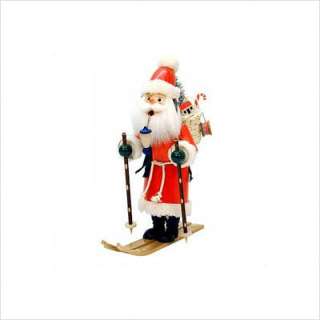 Christian Ulbricht Santa on Skis Incense Burner 35   253  