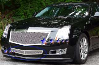 Stainless Chrome Mesh Grille 2008 2011 Cadillac CTS  