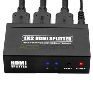   HDMI Port Splitter Repeater Amplifier For PS3 Xbox 360 DVD  