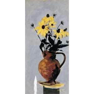  The Yellow Bouquet artist Georges Braque 12x25.5