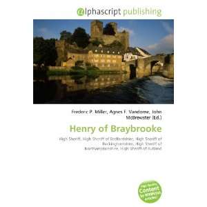  Henry of Braybrooke (9786132767547) Books