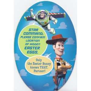 Easter Card Toy Story Star Command, Please Confirm Location of Hidden 