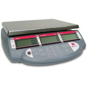 Ohaus ABS Plastic/Stainless Steel EC Compact Bench Counting Scale 