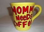 Oversized MOMMY NEEDS COFFEE Our Name Is Mud Lorrie Veasey MUG Tea 