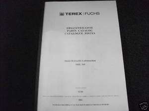 Terex Fuchs MHL 360 parts catalog manual 284  