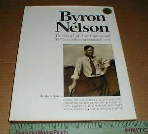   Nelson Golf History SIGNED Commemorative Edition #262/300 rare book