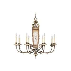   Large Foyer Chandelier Chandelier   Palacial Bronze with Gilded Acce