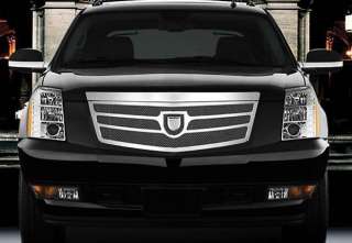 Main Grille is Classic design. Dual lower bumper grilles are 