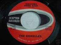 The Shirelles Welcome Home Baby Original 1962 45rpm VG+  