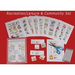    Recreation/Leisure & Community Picture Card Set