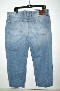 Lucky Brand Mens 181 Relaxed Straight Leg Denim Blue Jeans Size 37x27 