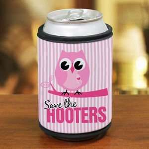  Save the Hooters Can Wrap Koozie