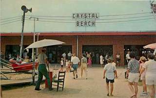   NC   Crystal Beach  airplane kiddie ride   1969 postcard  2806  