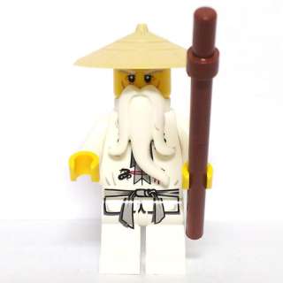   Lego 9446 Destiny’s Bounty Ninjago Rare Minifigure Sensei Wu  